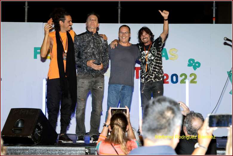 Imagen del encuentro de anoche en la plaza de La Garita/Ildefonso Rodríguez.